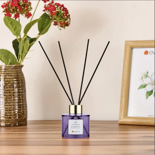 Deco Mig Flower Harmony Çubuklu Oda Kokusu - Mor - 100 ml - 2