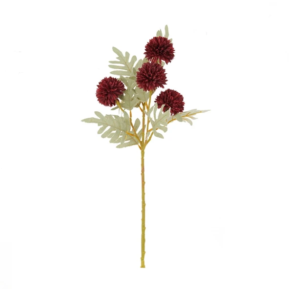 Soft Yapay Çiçek - Bordo ürün görseli