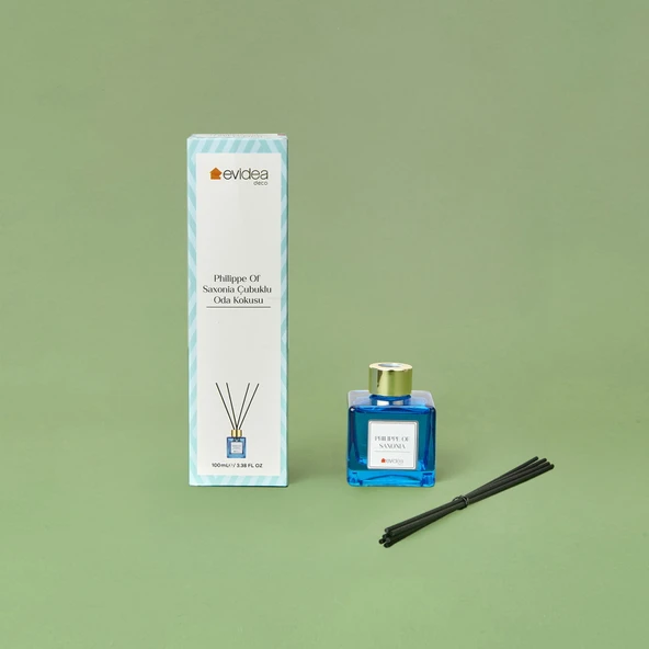 Deco Philippe Of Saxonia Çubuklu Oda Kokusu - Mavi - 100 ml - 3