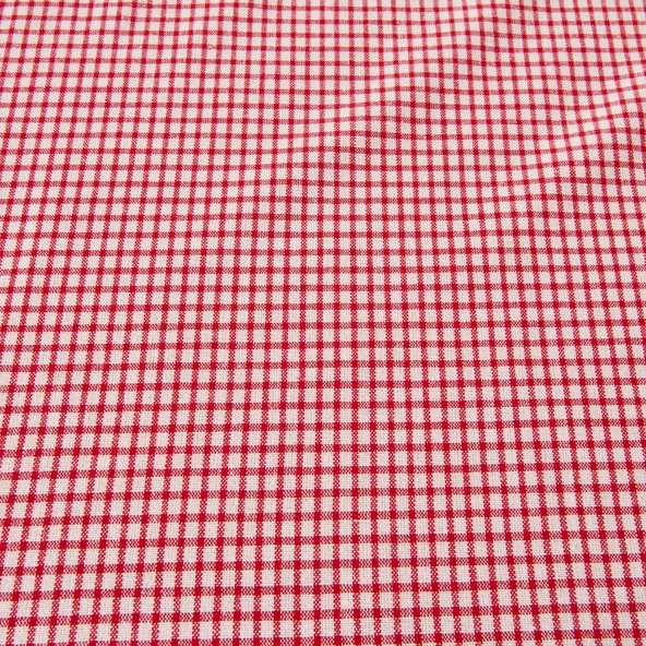 Soft Pötikareli Masa Örtüsü - Kırmızı - 140x200 cm - 3