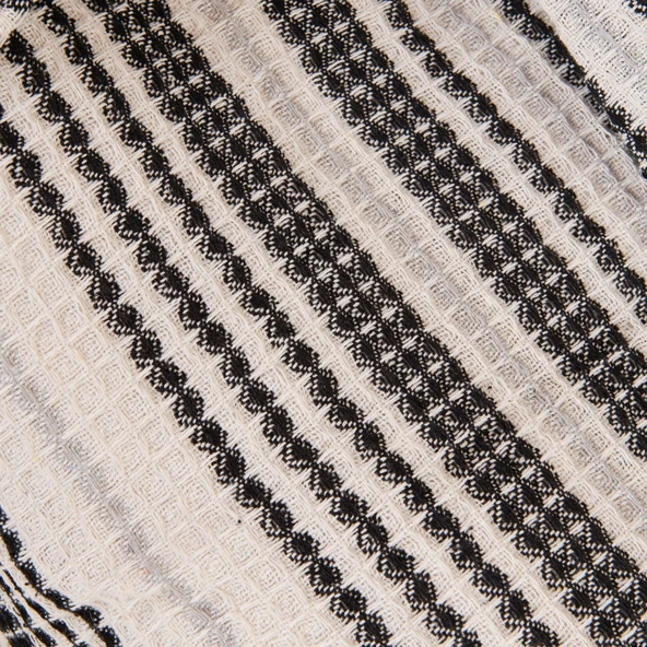Soft Radiant Tek Kişilik Pike - Ekru / Siyah - 160x230 cm - 3