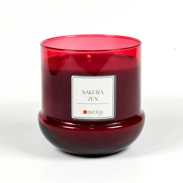 Deco Sakura Zen Mum - Kırmızı - 260 gr ürün görseli 1