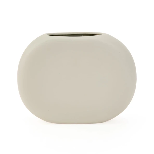 Home  Decor Sydney Vazo - Gri - 17 cm - 2