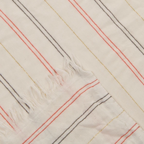 Soft Pilatus Peştamal - Bej / Kiremit - 90x160 cm - 3