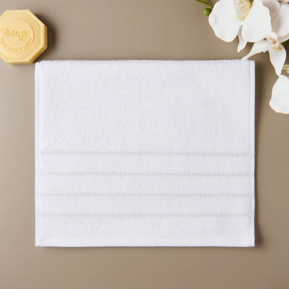 Soft Palm Breeze Devon El Havlusu - Ekru - 30x50 cm ürün görseli