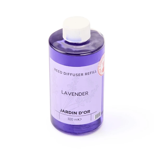 D'or Lavender Oda Kokusu Yedek Şişe - Şeffaf - 300 ml - 2