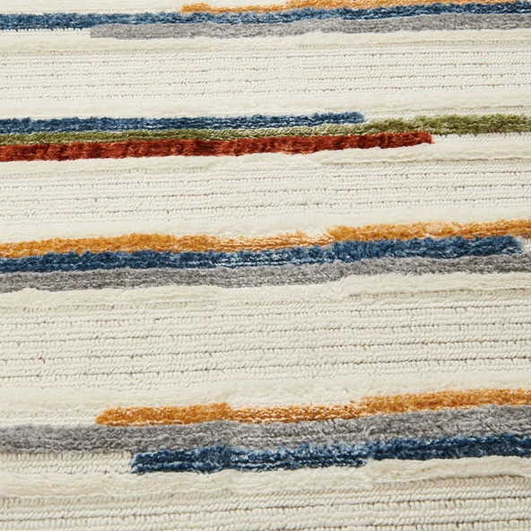 Soft Harmony Multi Halı - Beyaz / Renkli - 80x150 cm - 2