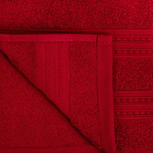Soft Lapa El Havlusu - Bordo - 30x50 cm - 2