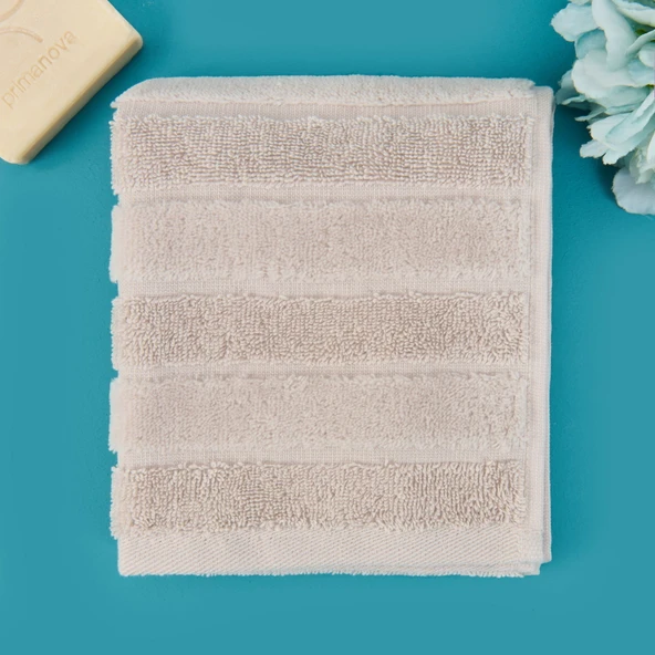 Soft Kadife El Havlusu - Gri - 30x50 cm