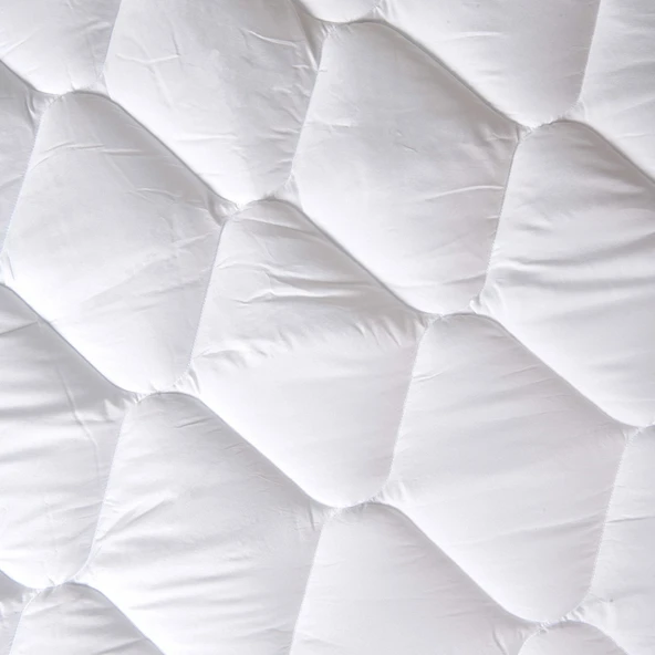 Çift Kişilik Microfiber Yorgan - Beyaz - 195x215 cm - 3
