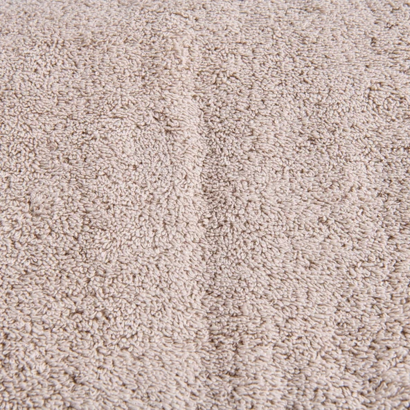 Soft Fırfırlı Yüz Havlusu - Krem - 50x90 cm - 3