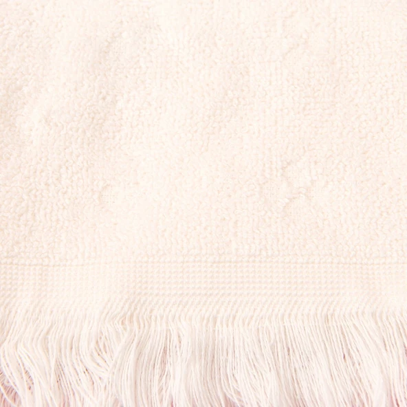 Soft Bordura El Havlusu - Ekru - 30x50 cm - 2