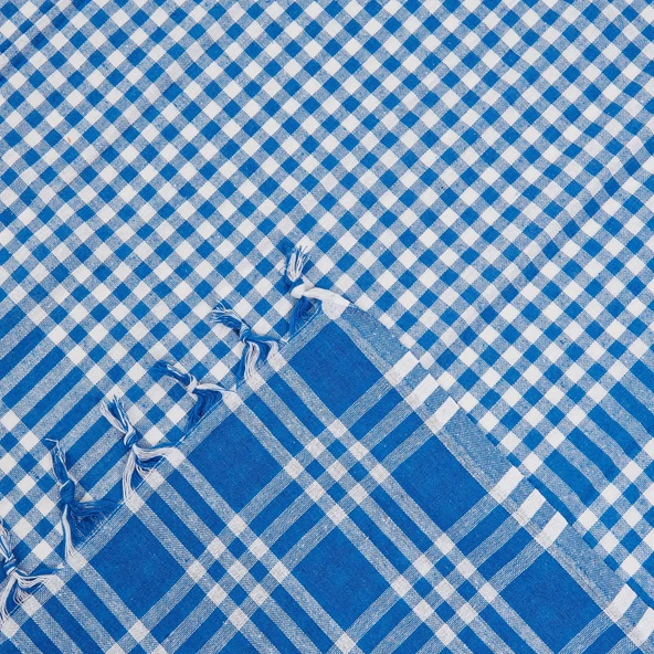 Soft Piknik Örtüsü - Mavi - 165x165 cm - 2