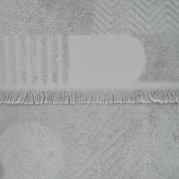 Noir Yüz Havlusu N1 - Gri - 50x80 cm - 3