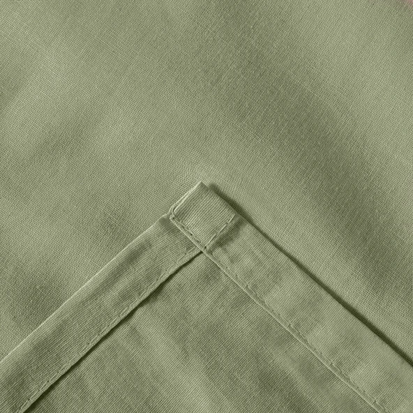 Soft Çift Kişilik Çarşaf - Yeşil - 240x260 cm - 3