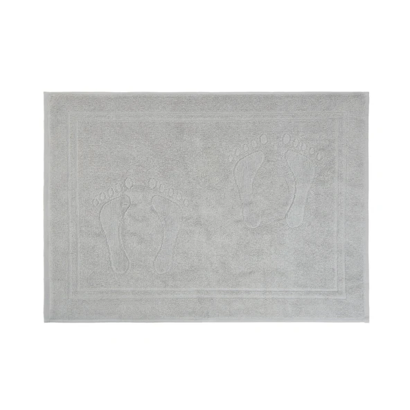Soft Ayak Havlusu - Gri - 50x70 cm