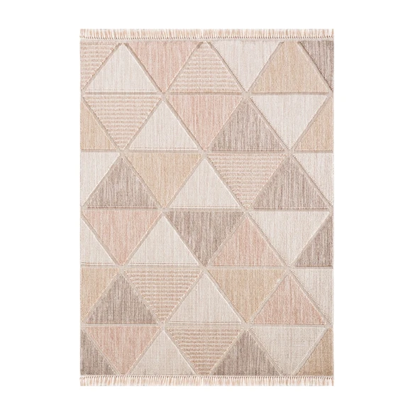 Rio Makine Halısı - Bej - 80x150 cm ürün görseli