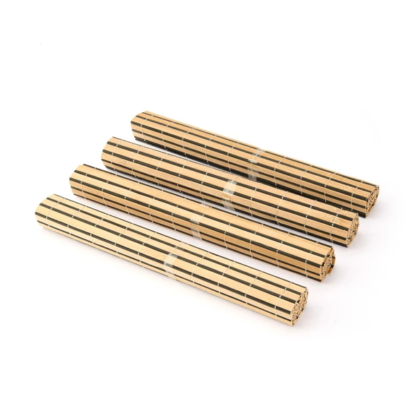 Bambu 4'lü Amerikan Servis - Kahverengi - 40x30 cm - 2