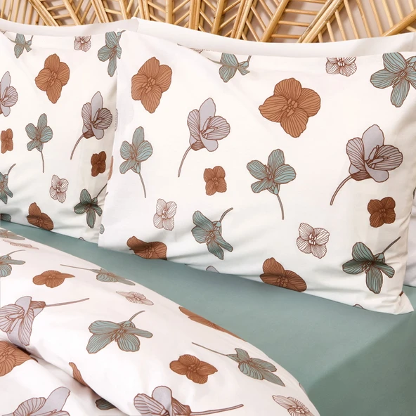 Soft Silla Çift Kişilik Nevresim Takımı - Renkli - 2