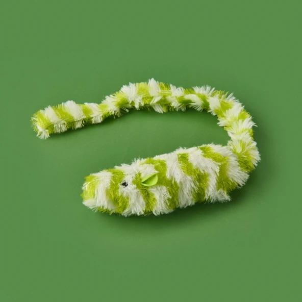 Kuyruklu Halat Kedi Oyuncağı - Asorti - 38 cm - 3