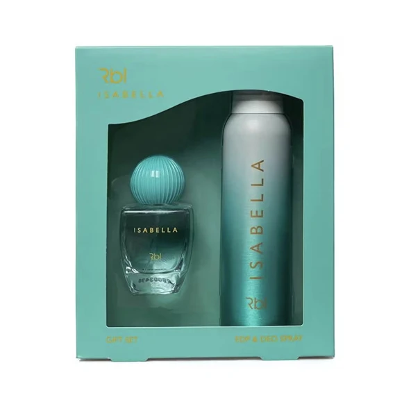 Isabella EDP Deodorant ve Parfüm Seti - Turkuaz - 50 ml + 150 ml - 2