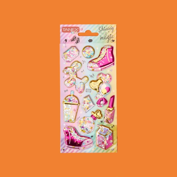 Parlak Sticker - Asorti - 3