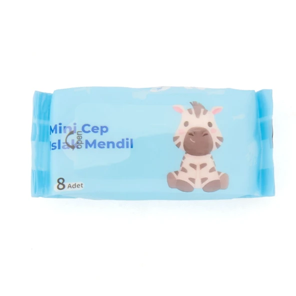 Home 8'li Mini Cep Tipi Islak Mendil - Asorti - 2