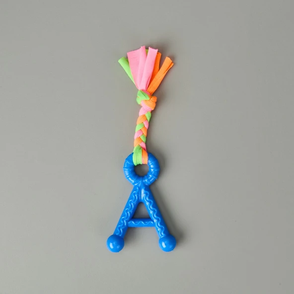 Halatlı Köpek Oyuncağı - Asorti - 21x7 cm - 3