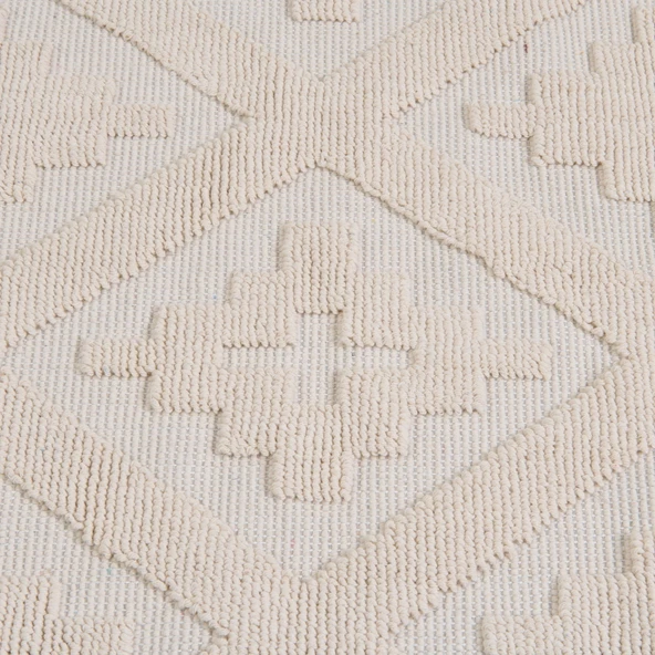 Soft Nil 2'li Banyo Paspası - Ekru - 60x100 cm + 50x60 cm - 3