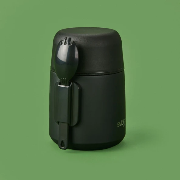 Kitchen Yemek Termosu - Siyah - 500 ml - 2