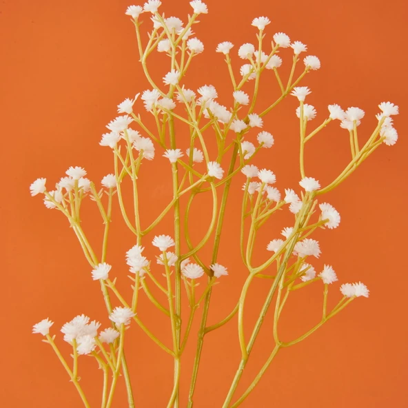 Cipso Yapay Çiçek - Beyaz - 63 cm - 2