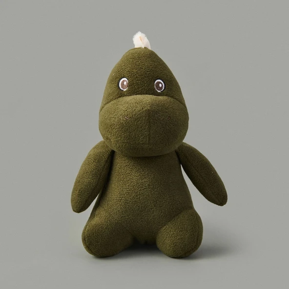 Soft Dinozor Figürlü Yastık - Yeşil - 20x25 cm - 2