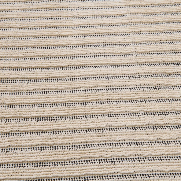 Soft Linya Dekoratif Halı - Ekru - 80x150 cm - 2