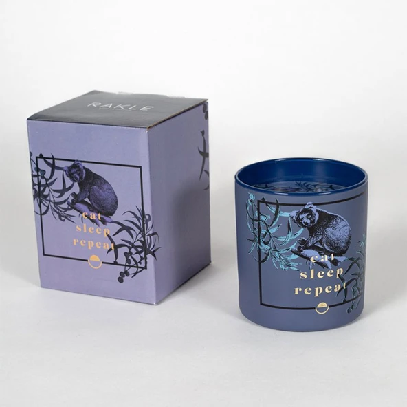 Time To Rest Amber Kokulu Mum - Mor - 200 gr - 2