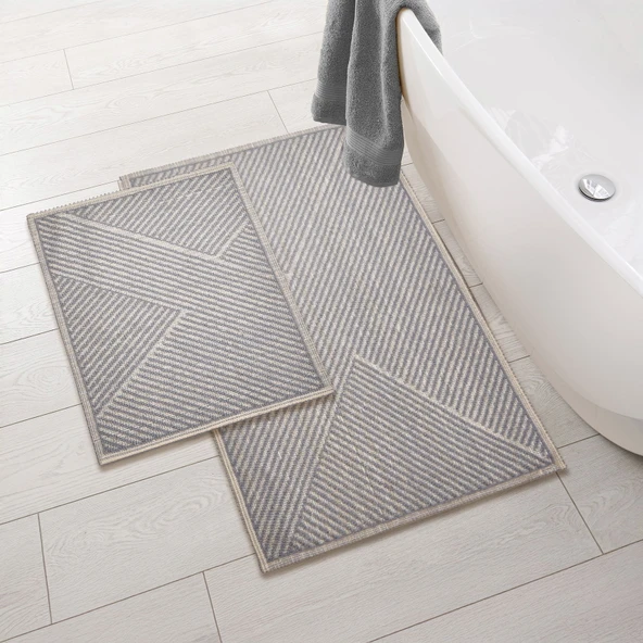 Soft Spata 2'li Bukle Paspas - Gri - 2