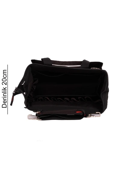 Alveta Profesyonel Hırdavat El Aletleri Tamir Bakım Onarım Takım Çantası M Boy Omuz Askılı 8684250501 - 6