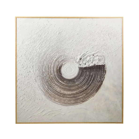 Deco Zoe Tablo - Ekru - 100x100 cm ürün görseli 1