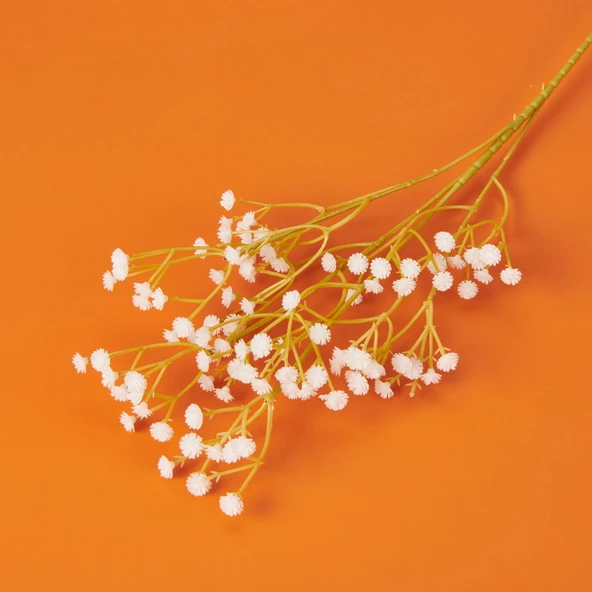 Cipso Yapay Çiçek - Beyaz - 63 cm - 3