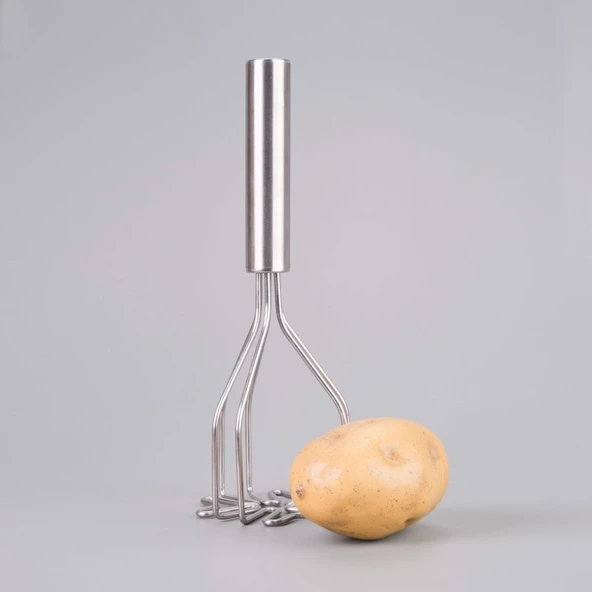 Patates Ezici - Gri - 26 cm - 2