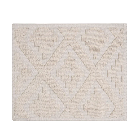 Soft Nil 2'li Banyo Paspası - Ekru - 60x100 cm + 50x60 cm - 2