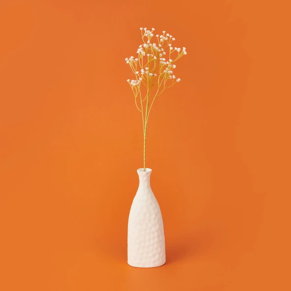 Cipso Yapay Çiçek - Beyaz - 63 cm