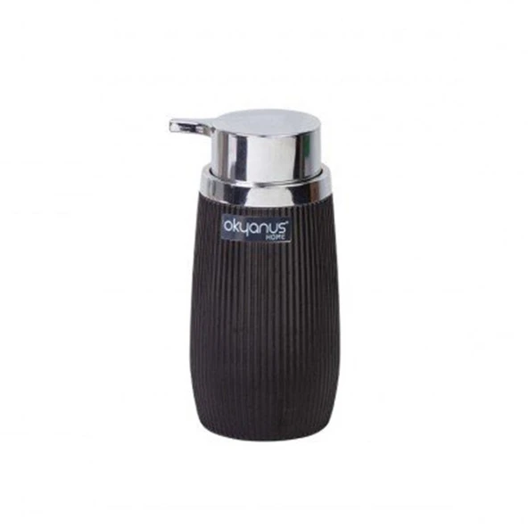 Home Çizgili Yuvarlak Sıvı Sabunluk - Asorti - 3