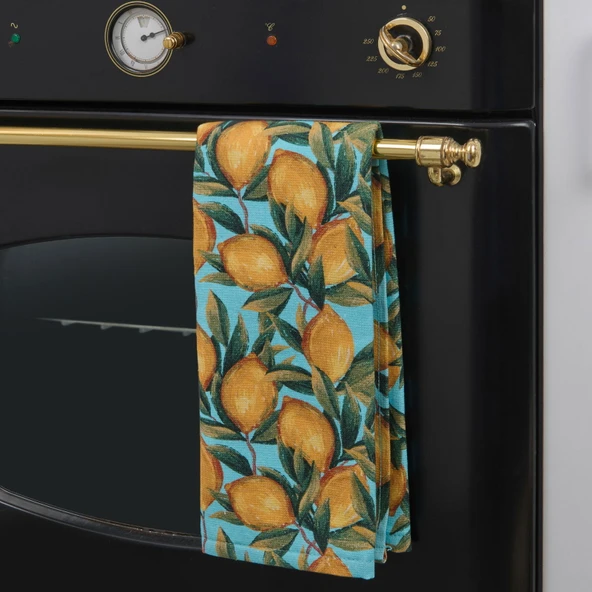 Soft Sitron Mutfak Havlusu - Mavi - 40x66 cm - 2