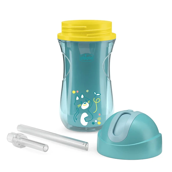 Isı Yalıtımlı Pipetli Su Matarası Erkek ürün görseli 1