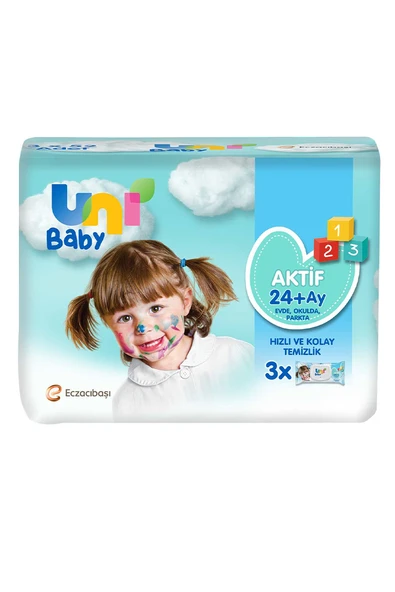 Uni Baby Simple Clean Islak Havlu 52x3'lü - 2