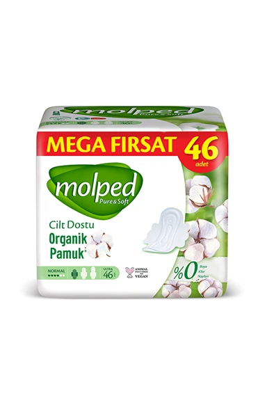 Molped Pure Soft Mega Fırsat 46 Ped