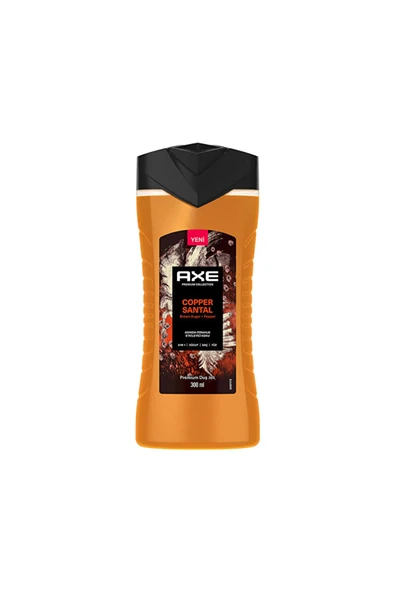 Axe Duş Jeli 3in1 Copper Santal 300 ml - 2