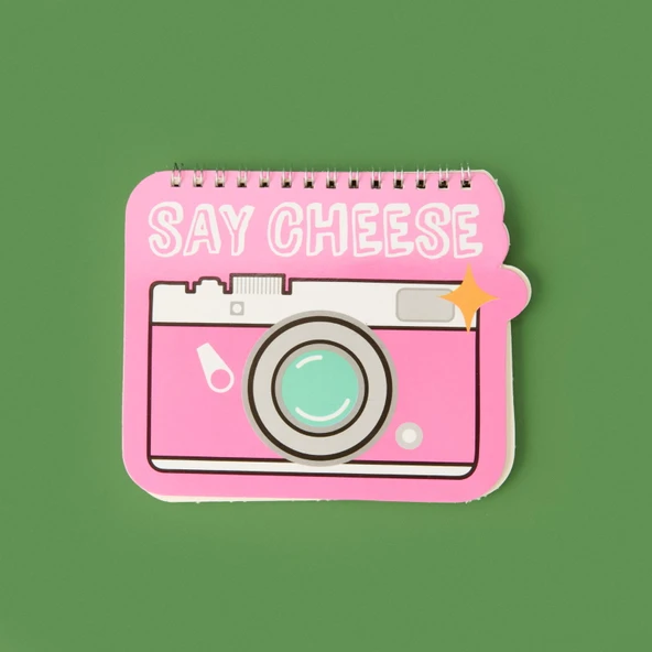 60 Sayfa Şekilli Defter - Asorti