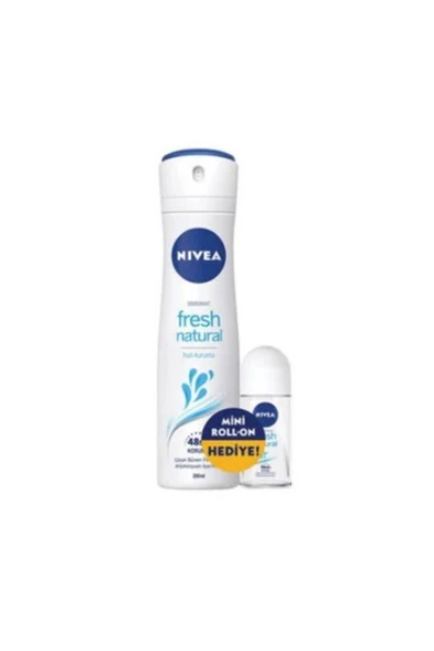 Nivea Fresh Kadın Deodorant 150 ml + Kadın Fresh Roll on 25 ml - 2