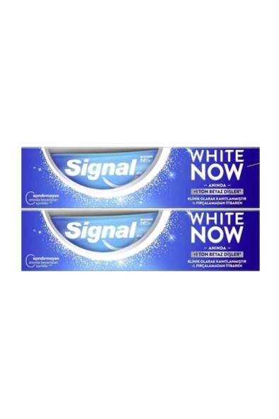 Signal Diş Macunu White Now Anında Beyazlık 75 ml X2 - 2